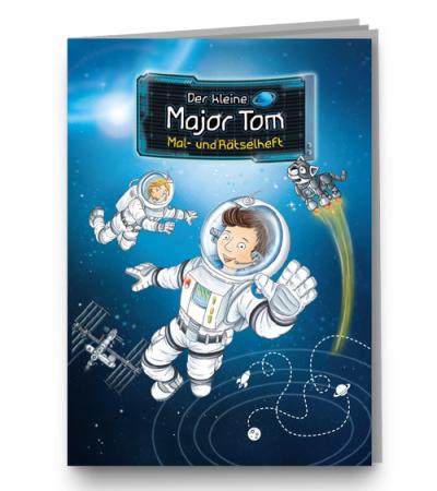 Mal- und Rätselheft – Der kleine Major Tom